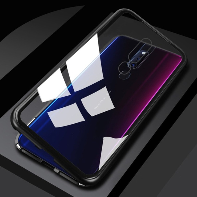 

Магнитный чехол со стеклянной передней и задней панелью для Xiaomi Redmi K30/Xiaomi Poco X2