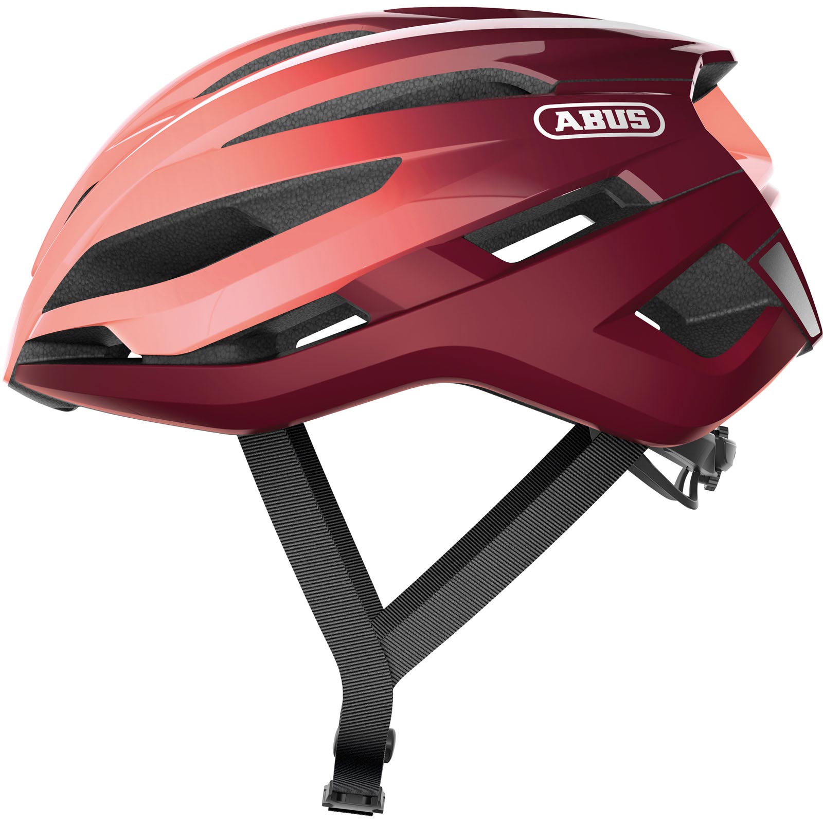 

Шлем велосипедный ABUS STORMCHASER Bordeaux Red M (52-58 см)