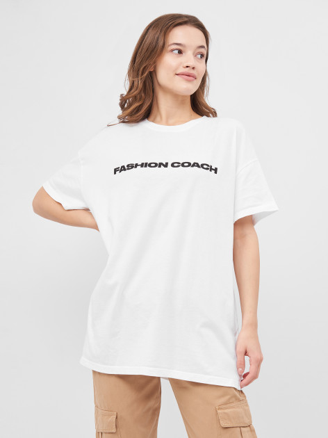 

Футболка Bershka 2238-545-250  Белая, Футболка Bershka 2238-545-250 M Белая