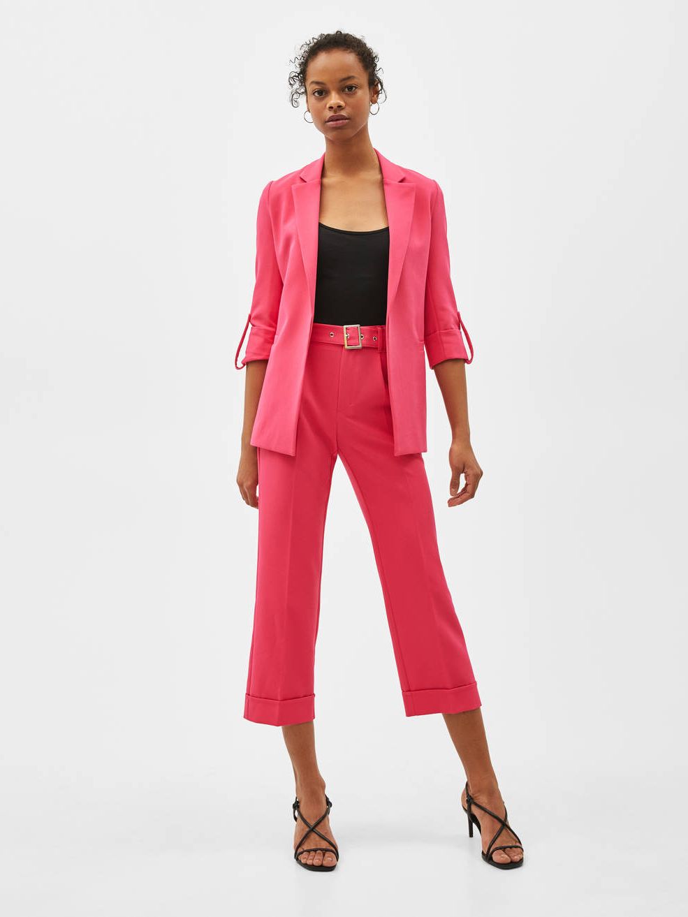 

Брюки Bershka 0094-168-164 M Розовые