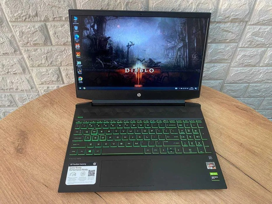 Ноутбук HP Pavilion 15-ec2121nr 15.6" FHD IPS Ryzen5 5600H 8Gb SSD512 ...