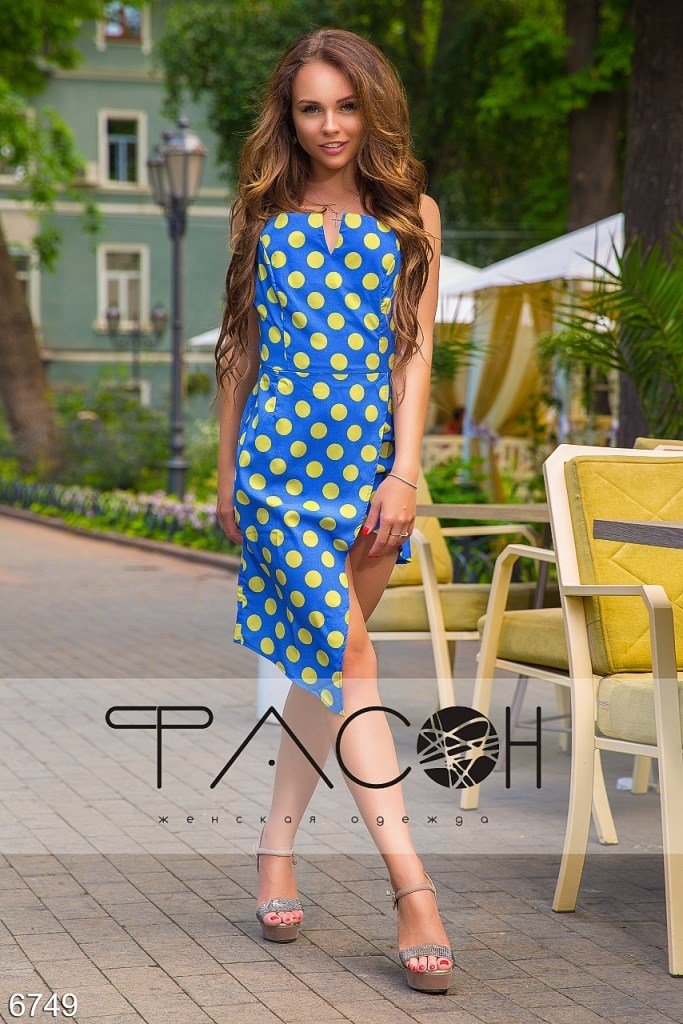 

Летнее платье Фасон 6749_44 44