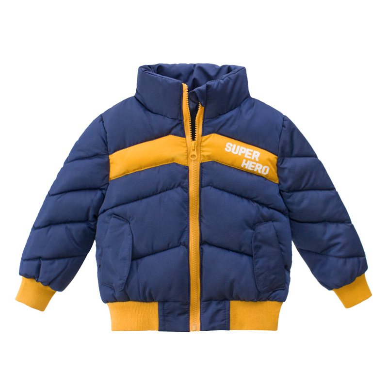 

Куртка на синтепоне детская синяя Blue super hero 27 KIDS (130) Синий (56400)
