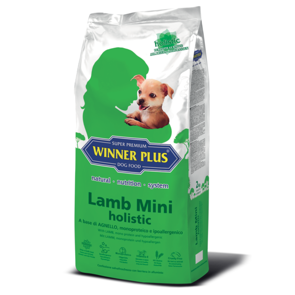 

Сухой корм для собак маленьких пород с ягненком Winner Plus Lamb Mini holistic 2 кг