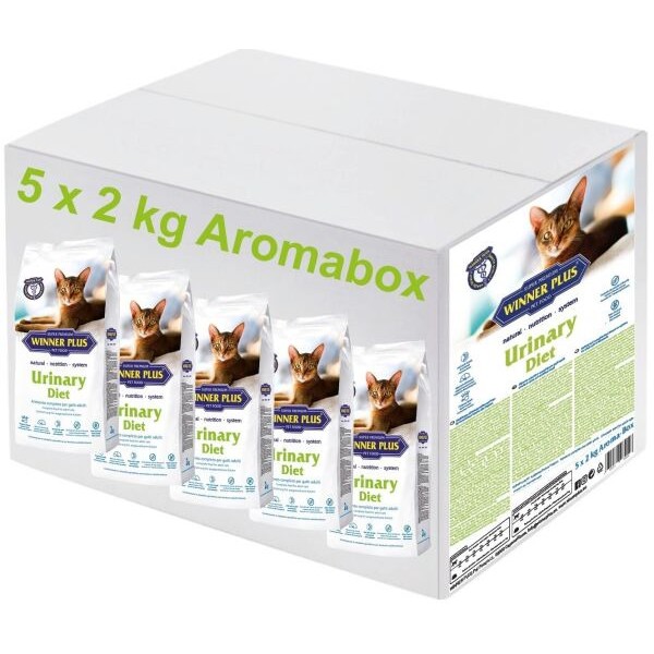 

Cухой корм для котов с мочекаменной болезнью Winner Plus Super Premium Cat Urinary diet 5х2 Aромa BOX