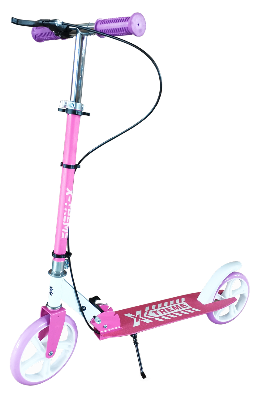 Подростковый самокат X-TREME AS-2009SB розовый – фото, отзывы ...