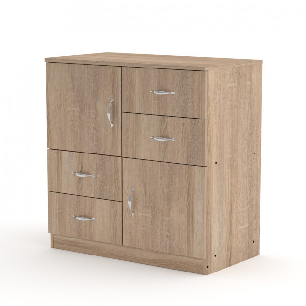

Комод для вещей Компанит 2+4 Дуб Сонома