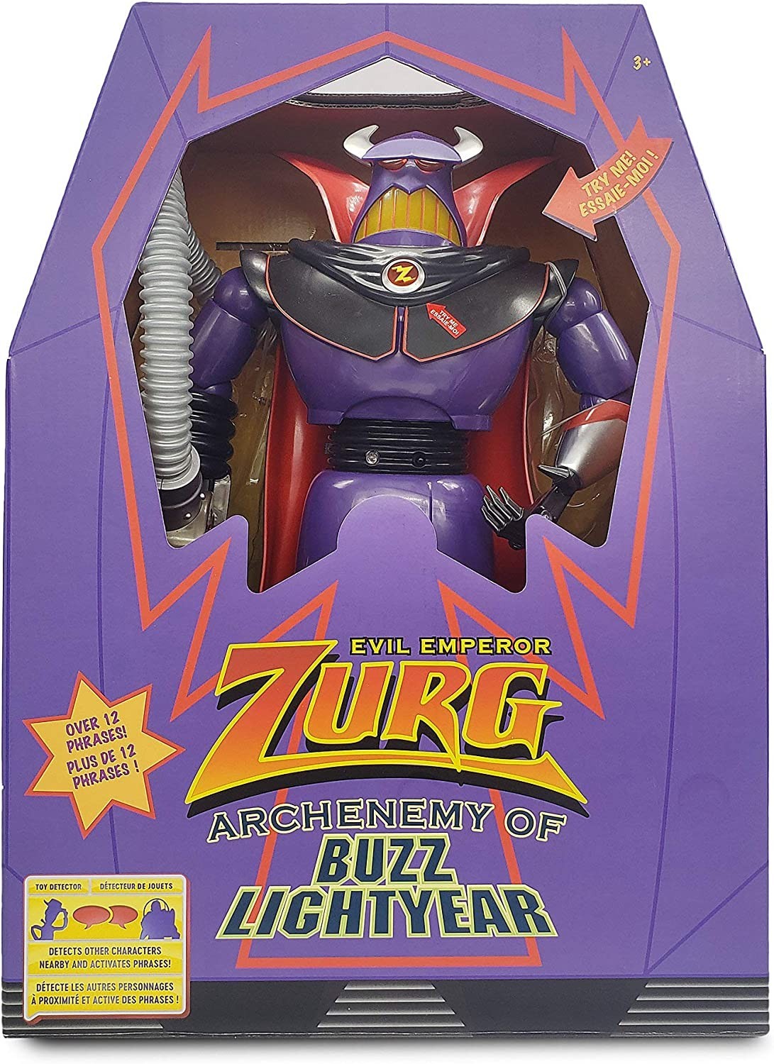 Интерактивная игрушечная фигурка Зург Disney Pixar Toy Story Zurg Злой  Император История игрушек (461011638628) – фото, отзывы, характеристики в  интернет-магазине ROZETKA от продавца: VRS | Купить в Украине: Киеве,  Харькове, Днепре, Одессе,