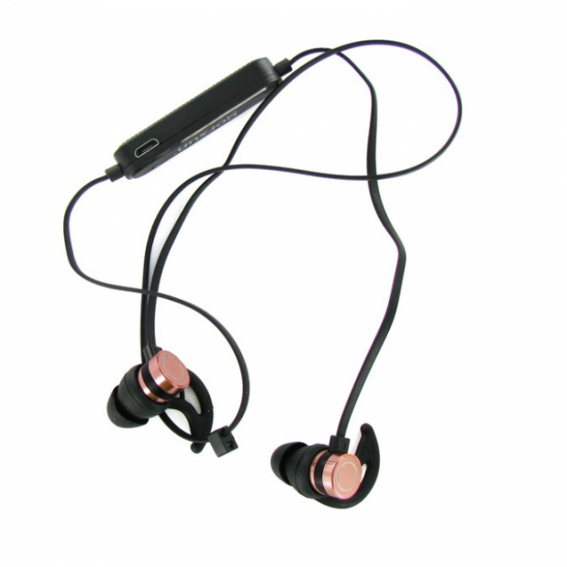 

Наушники bluetooth Gorsun E57 Plus с микрофоном и регулятором громкости Светло розовые с чёрным