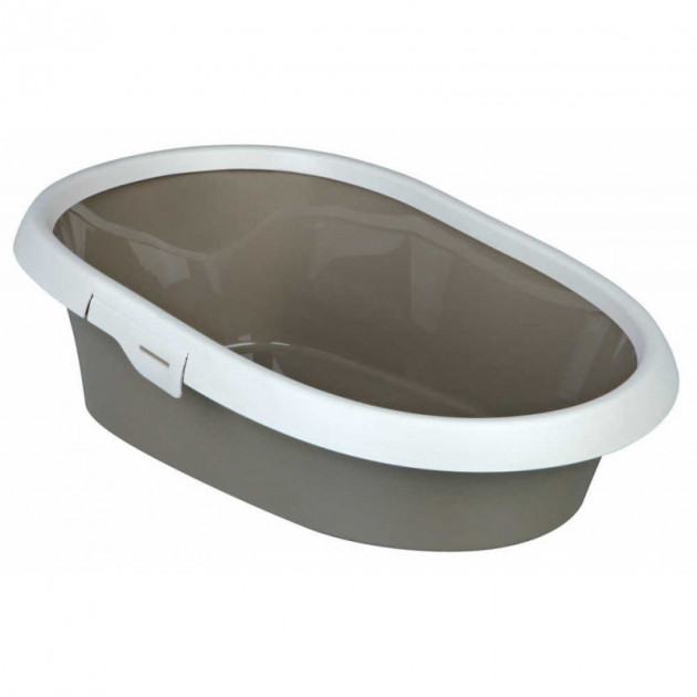 

Туалет с бортиком Trixie BGL-TX-657 Paulo Litter Tray with Rim для котов 58x39x17 см