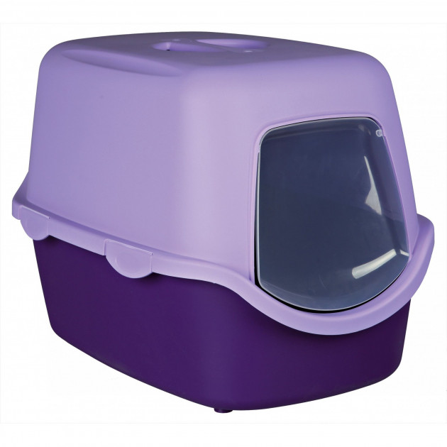 

Закрытый туалет Trixie Vico Litter Tray with Hood для котов и кошек 56x40x40 см фиолетовый (BGL-TX-666)