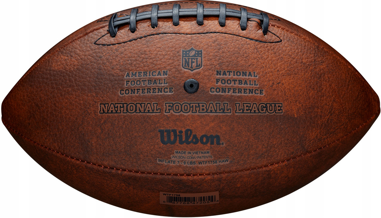 Мяч для американского футбола Wilson NFL Official Throwback 32 Team Logo р.  5 (WTF1758XBNF32) – фото, отзывы, характеристики в интернет-магазине  ROZETKA от продавца: Dragonfly | Купить в Украине: Киеве, Харькове, Днепре,  Одессе, Запорожье, Львове