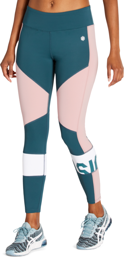 

Леггинсы Asics COLOR BLOCK CROPPED TIGHT 2 L синий c-2032A410-409