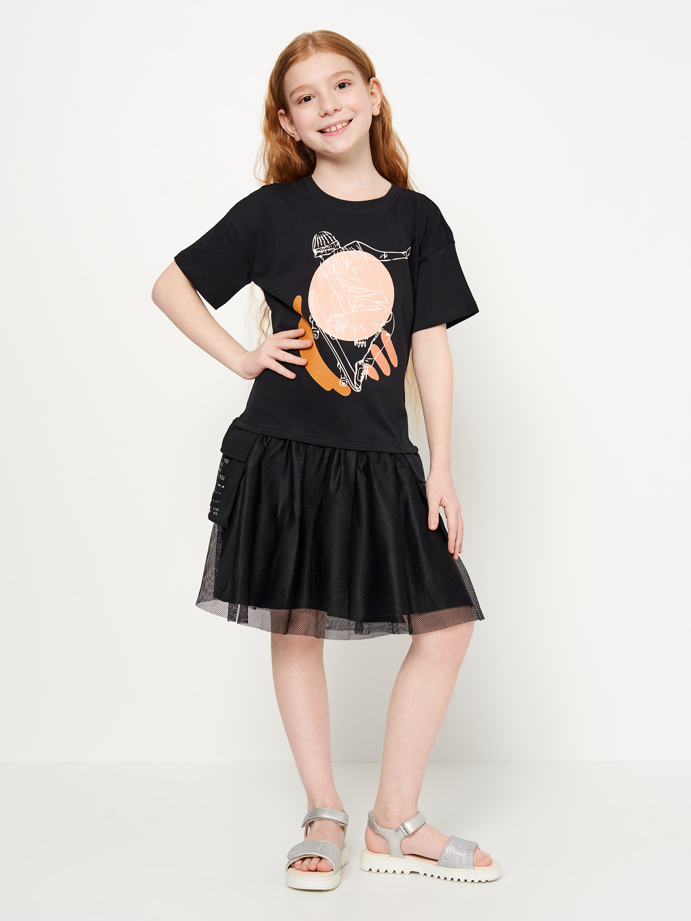 Акція на Підліткова літня сукня для дівчинки Coccodrillo Dreamer Junior WC3129204DRJ-021 140 см від Rozetka