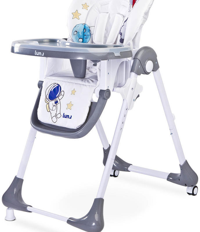

Детский стульчик для кормления Caretero Luna grey