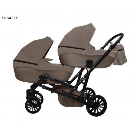 

Детская коляска для двойни MIKRUS GEMELLO 16
