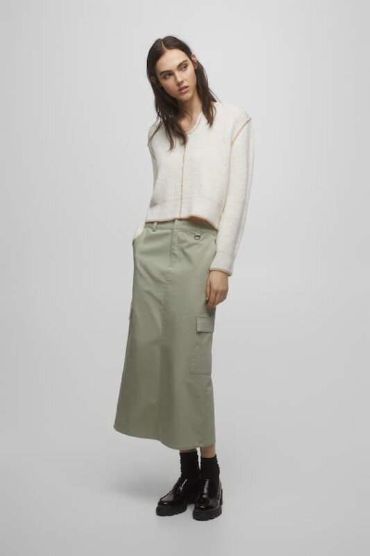 Юбка миди карго Pull & Bear 4395/313 S от продавца: Юта – в интернет ...