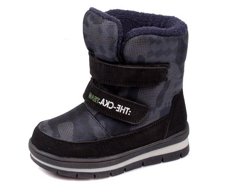 

Зимние сапоги для мальчика Weestep экокожа с натуральным мехом размер 24 (520937)
