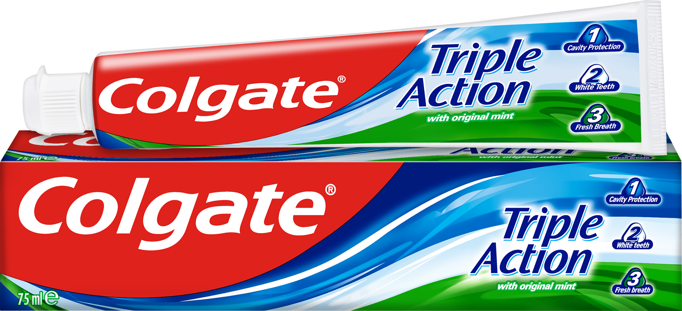 Зубная паста Colgate Тройное действие 75 мл (6920354835971) – в ...