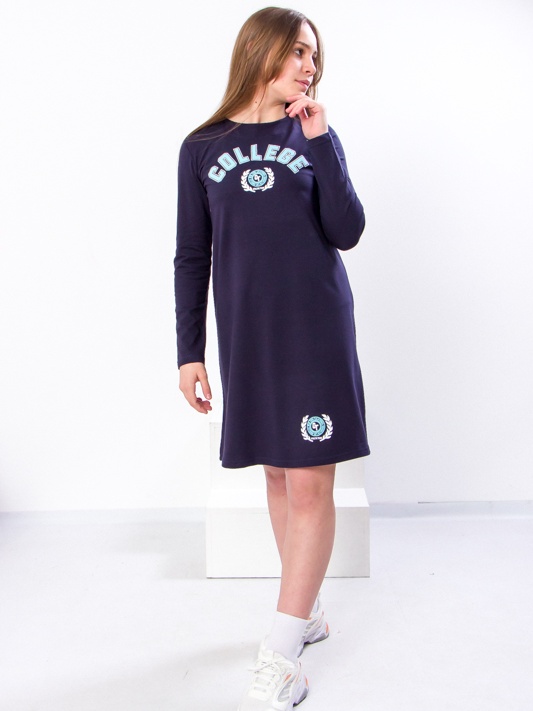 Акция на Підліткова сукня для дівчинки Носи своє 6004-036-33-1 146 см Чорнильно-синя (p-10365-111133) от Rozetka