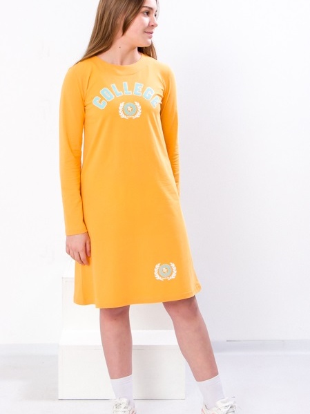 Акція на Підліткова сукня для дівчинки Носи своє 6004-036-33-1 140 см Пісочна (p-10365-111118) від Rozetka