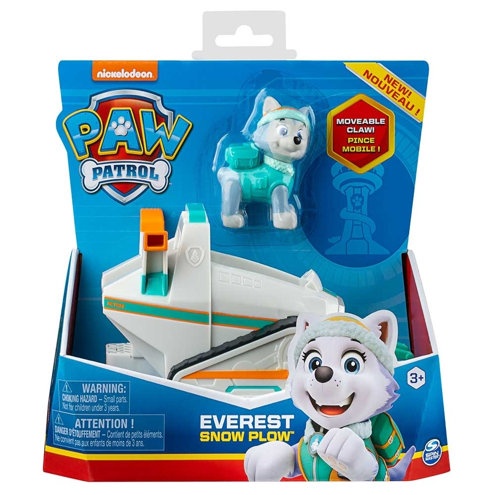 

Игровые наборы Paw Patrol - Щенячий патруль Щенячий патруль базовый спасательный автомобиль с водителем Эверест (SM16775/5118)