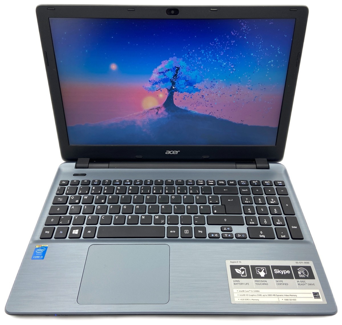 Ноутбук Acer E5-571 Intel Core i5-5200U 8GB RAM 1000GB HDD [15.6"] Б/У ...