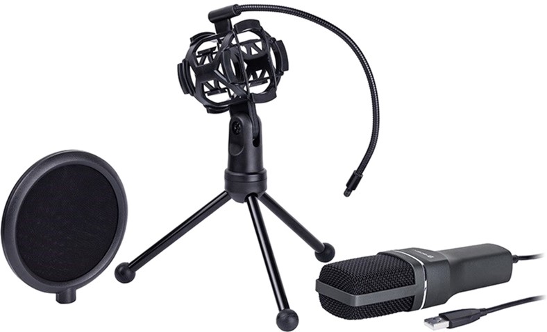 фото Мікрофон для ПК/ для стрімінгу, подкастів Tracer Teracer Digital USB Pro (TRAMIC46419)