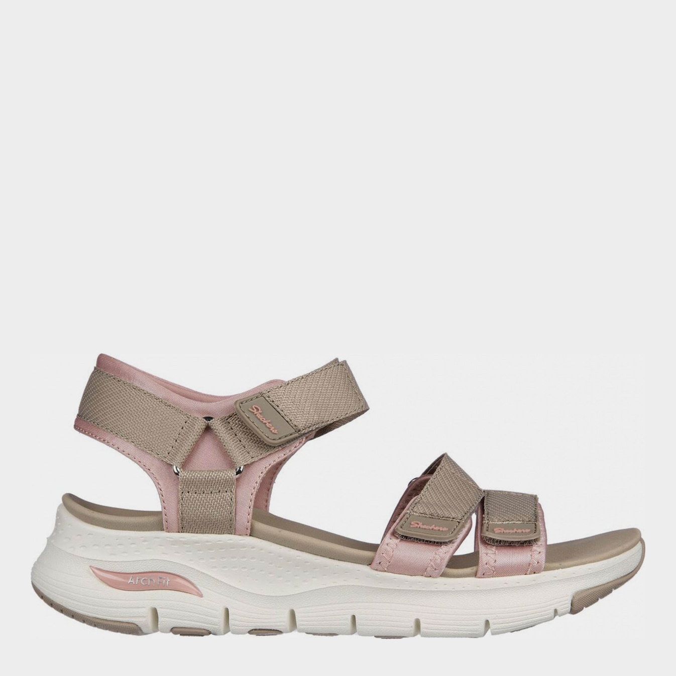Женские сандалии Skechers 119305 TPPK 40 (10US) 27 см Тауп ...
