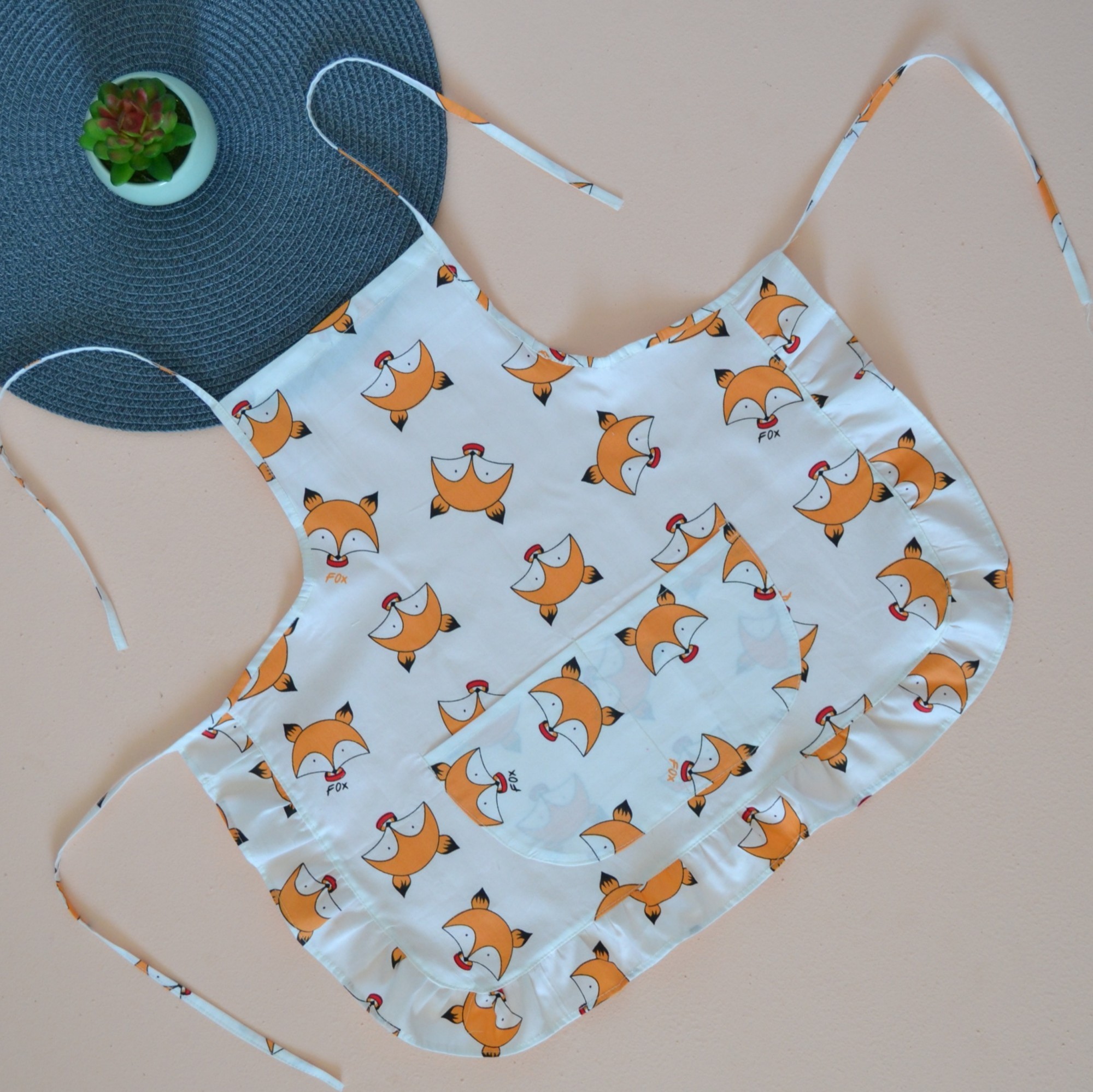 

Фартук Baby Textile для девочки 2-5 лет Лисичка