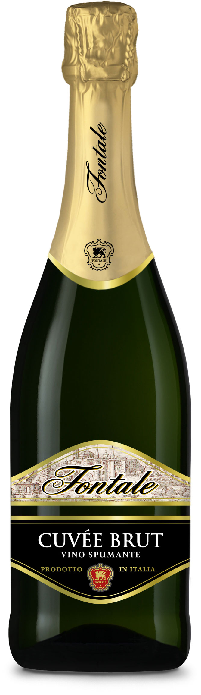 Вино ігристе Fontale Cuvee Brut біле брют 0.75 л 11% (8007531118688 ...