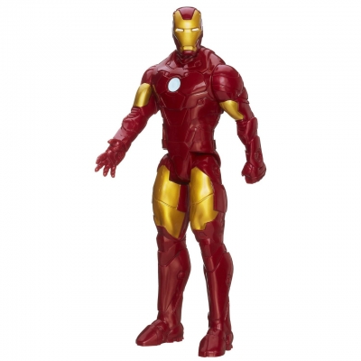 

Большая игрушка Hasbro Железный Человек, Мстители 30 см, серия Титаны, Iron Man, Avengers, Titan (SKL14-156178)