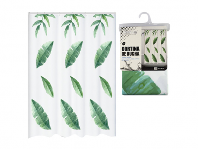 

Занавеска в ванную Bathlux Green Leaves 60527 (SKL11-132638)