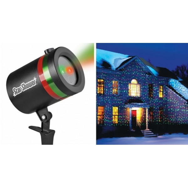 

Лазерный звездный проектор Star Shower Laser Light для праздничного освещения