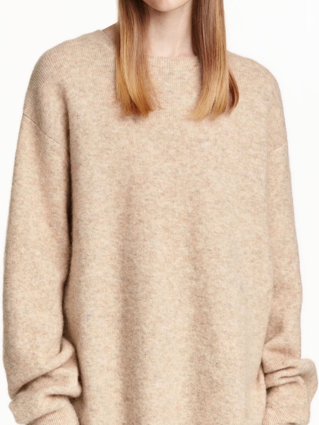 

Джемпер H&M 4224414wt M Бежевый меланж
