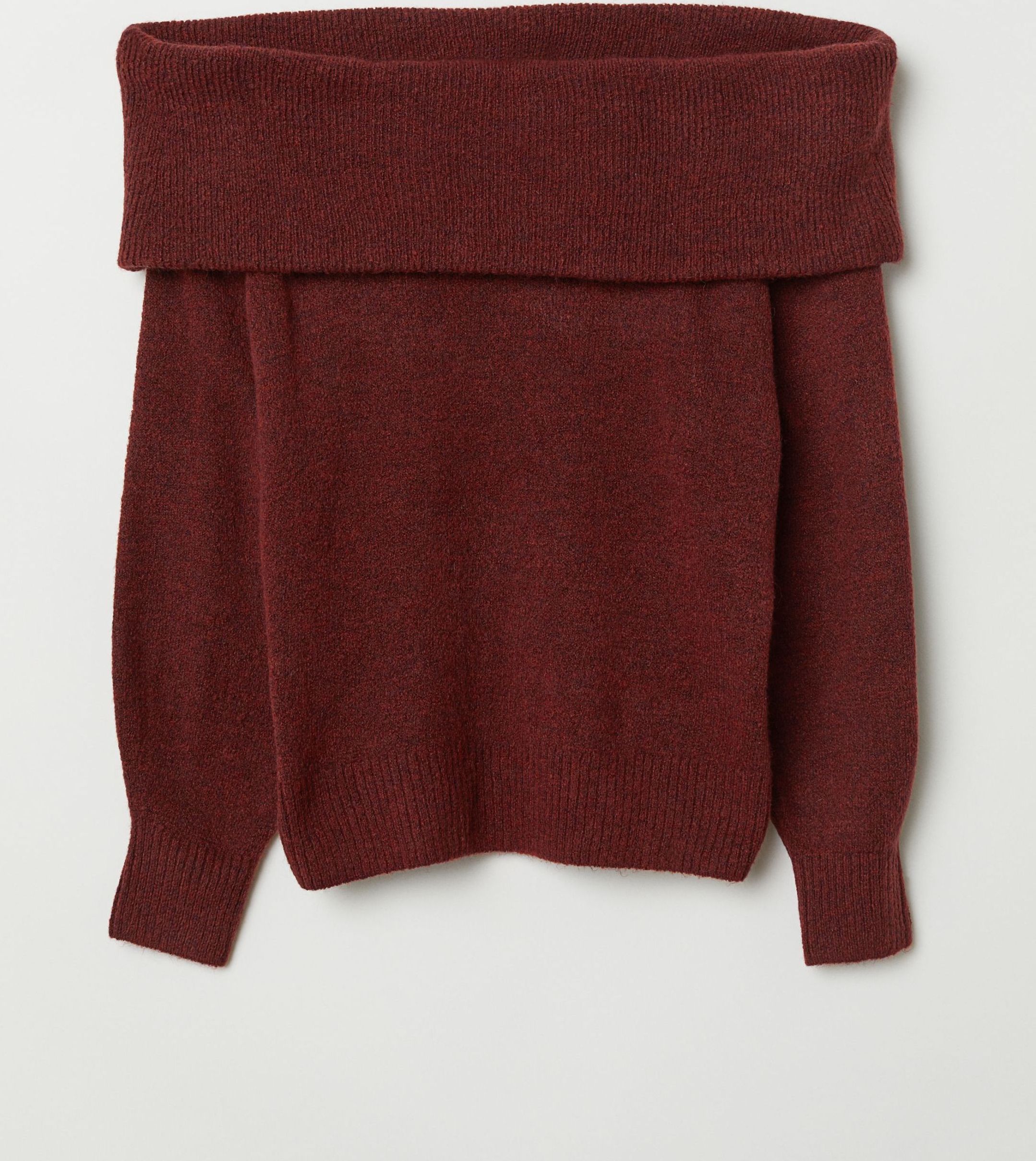 

Свитер H&M 6628888wt L Бордовый меланж