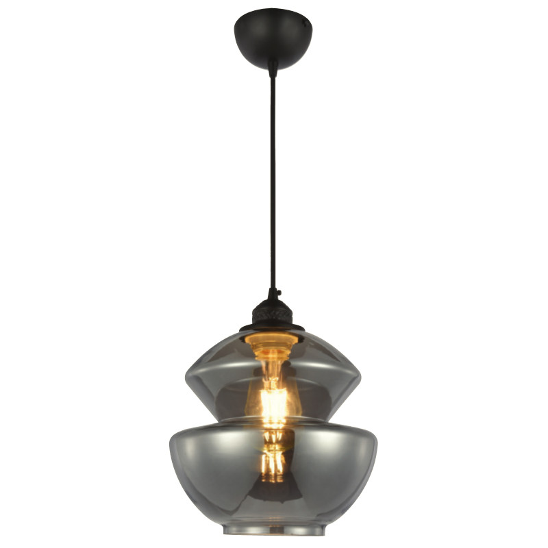 

Светильник подвесной Horoz Electric HARMONY-1 стекло хром E27 021-017-0001