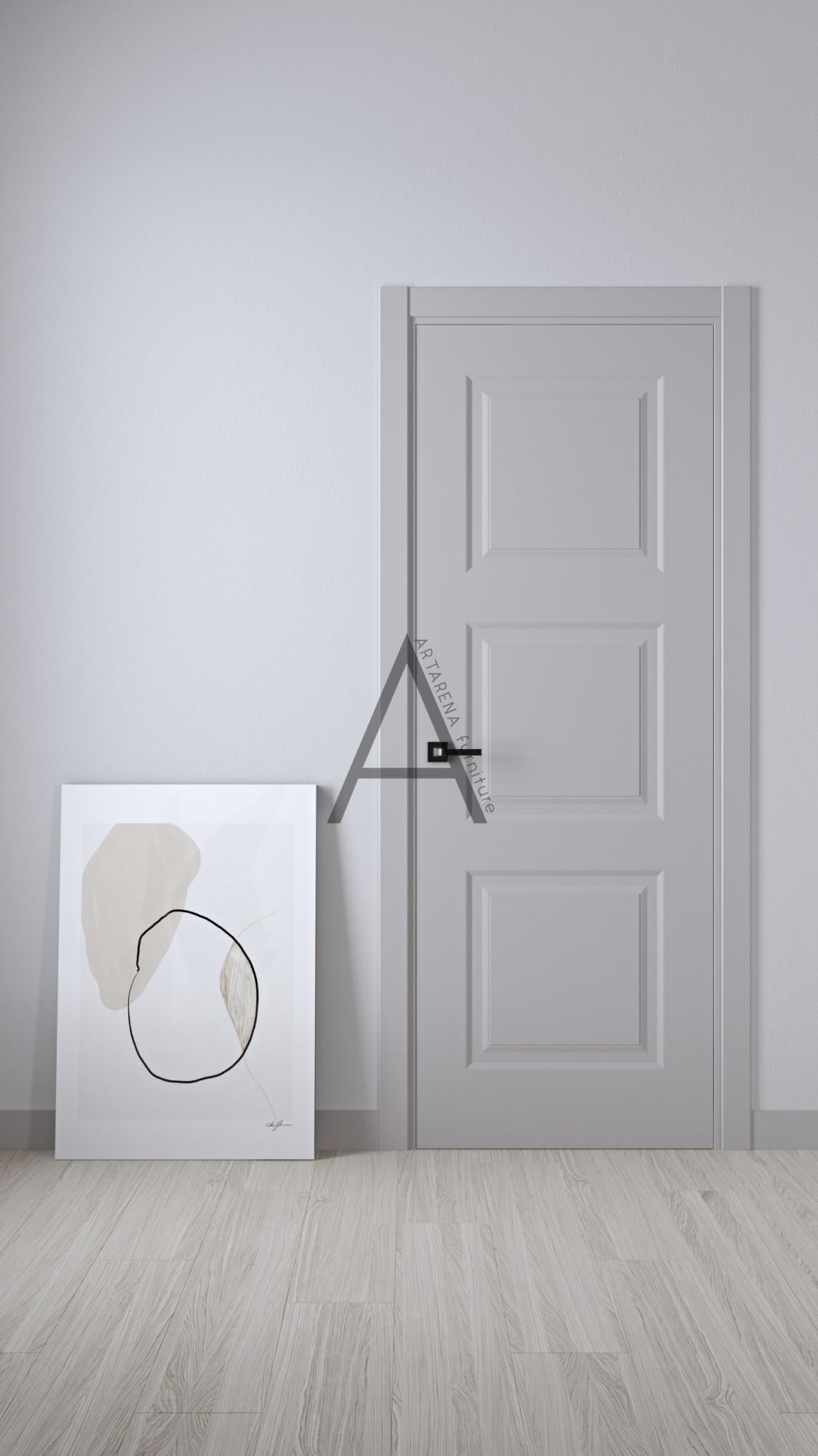 

Межкомнатные двери Artarena furniture London Form Trioni 2000*800*45 Белый матовый