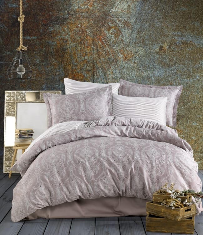 

Комплект постельного белья Zugo Home семейный сатин Jacquard brown арт.ts-01843