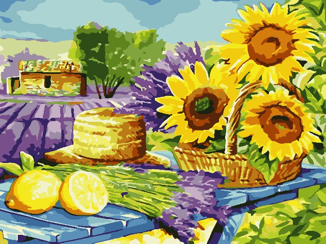

Картина по номерам ArtStory Аромат лаванды 40*30 см (без коробки) арт.AS0778