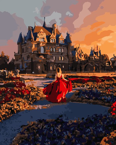 

Картина по номерам ArtStory Мечты принцессы 40*50 см (в коробке) арт.AS0695