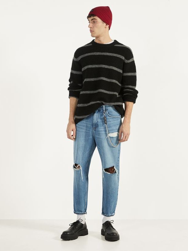 

Джемпер Bershka 1814-376-829 XS Черный