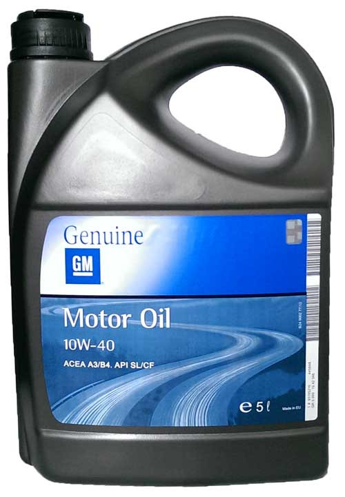 Моторное масло GM Motor Oil 10W-40 5л – низкие цены, кредит, оплата .