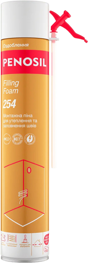 Монтажная пена для утепления и заполнения швов Penosil Filling Foam 254 ...