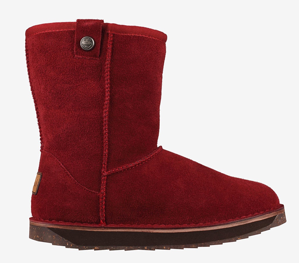 

Угги Coqui Valenka boots low w 160 39 25 см Бордовые