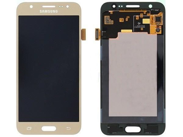 

Дисплей (экран) для Samsung J500H Galaxy J5 (2015) + тачскрин, золотистый, без регулировки яркости Copy