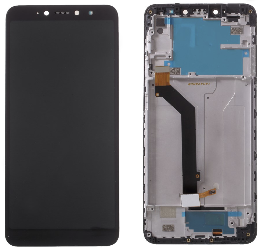 

Дисплей (экран) для Xiaomi Redmi S2 (Redmi Y2) + тачскрин, черный, с передней панелью High Copy