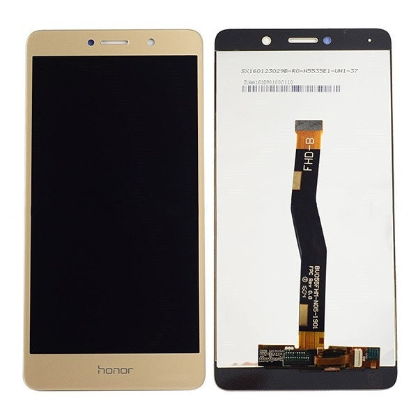 

Дисплей (экран) для Huawei Honor 6X хуавей (BLN-L21)/GR5 (2017) + тачскрин, цвет золотой high copy