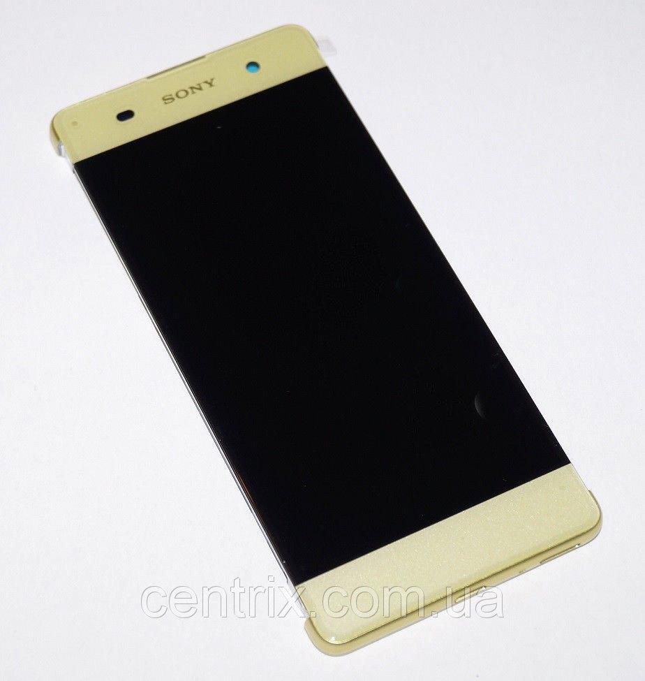 

Дисплей (экран) для Sony F3111 Xperia XA/F3112/F3113/F3115/F3116 + тачскрин, золотистый, Lime Gold Copy
