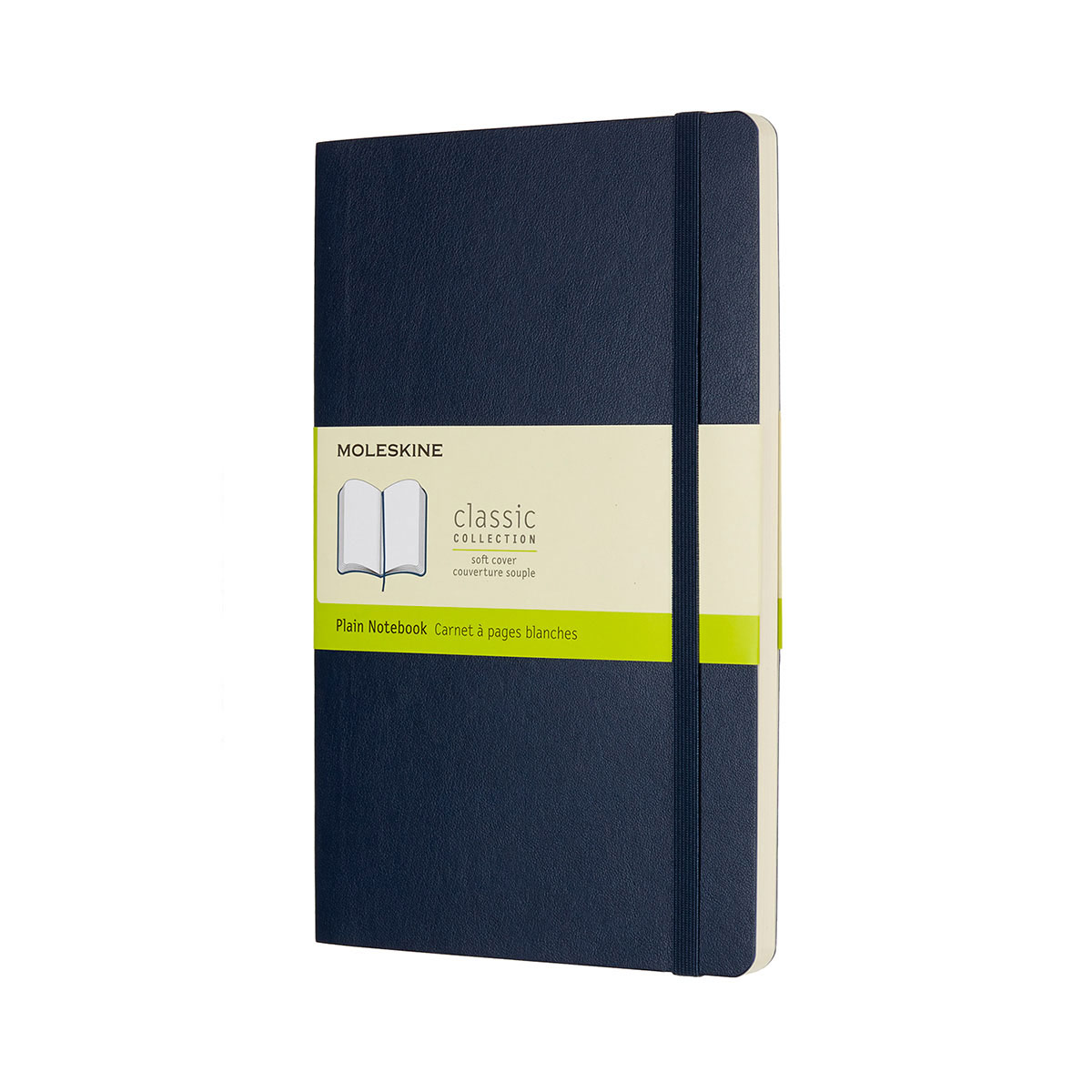 

Блокнот Moleskine «Classic» средний нелиниров. сапфир мяг. (12499)